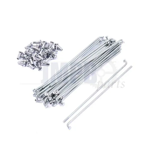 Spokes set Galvanized 2.9 X 140MM