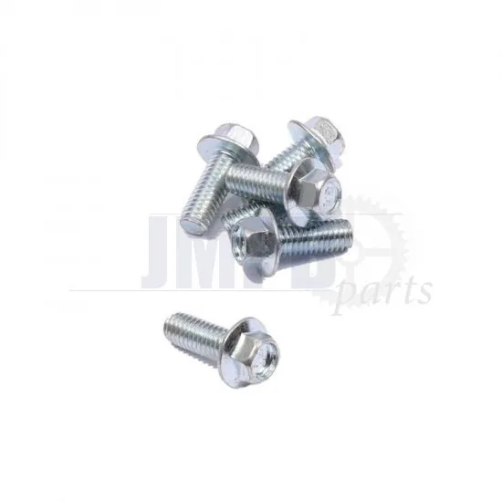 Flange bolt Galvanized M6X15 SW8