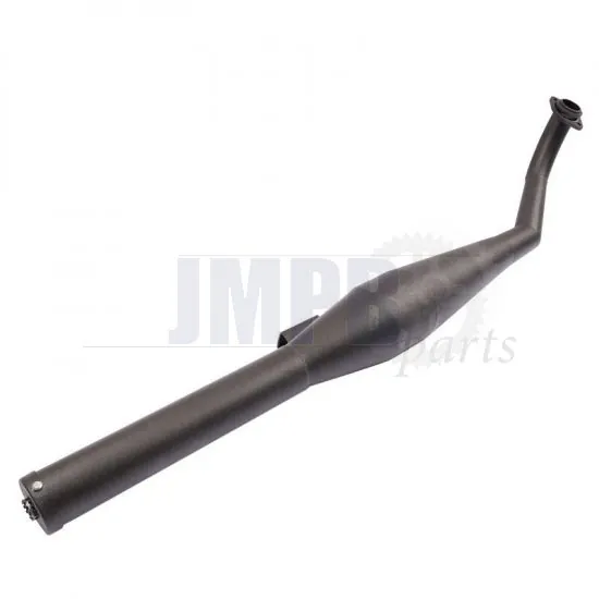 Exhaust Kreidler P6 Glass wool damped Black 32MM