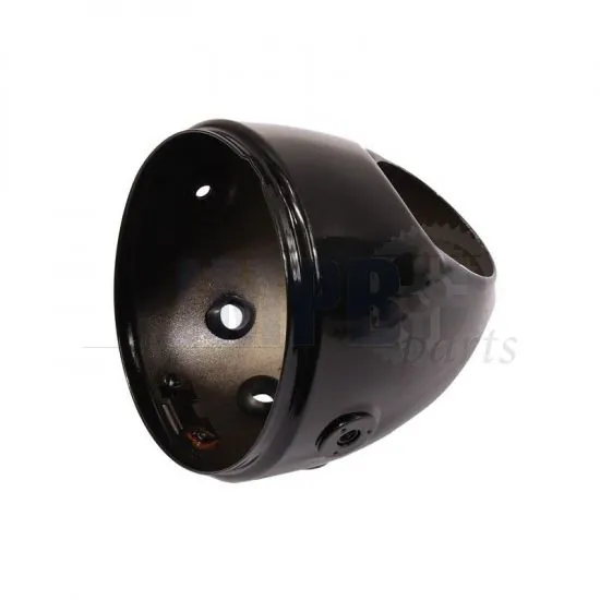 Headlight house Puch Maxi Black