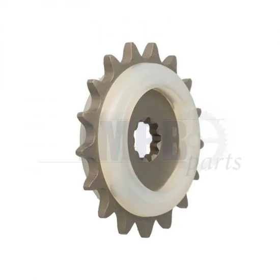 Front sprocket 17 Teeth with White Rubber Puch Maxi
