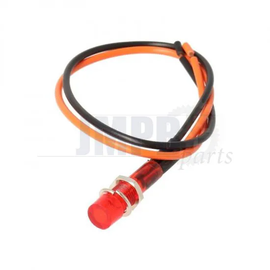 Indicator lamp Universal Red 8MM 12 Volt