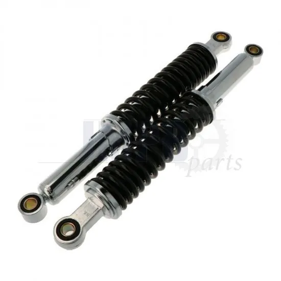 Shock absorbers Black/Chrome 365MM Honda