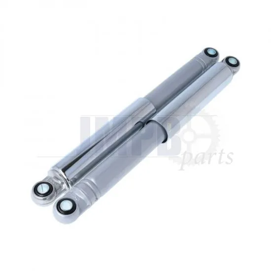 Shock absorbers Grey/Chrome Closed IMCA 320MM