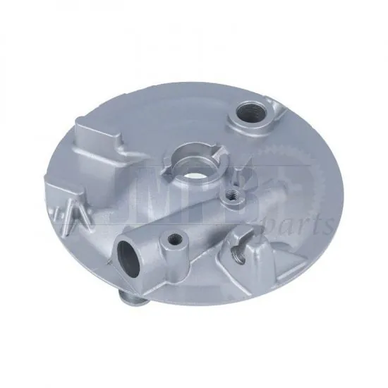 Brake anchor plate Front Puch MS / MV / VS / DS Silver