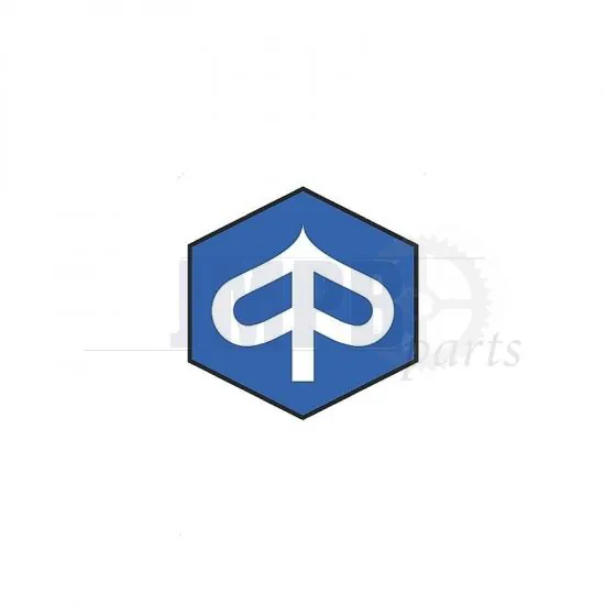 Sticker Piaggio Logo Hexagon 55MM
