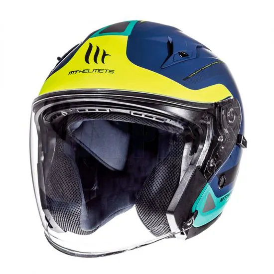 Helmet Jet Avenue Crossroad MT Blue/Green