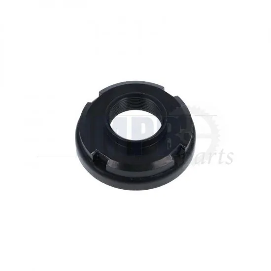 Steering head Adjuster nut Honda MT50 / MT80 Black