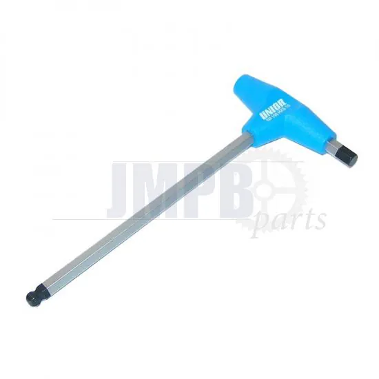 Unior T-Handle Ball-end hexagonal screwdriver 5MM