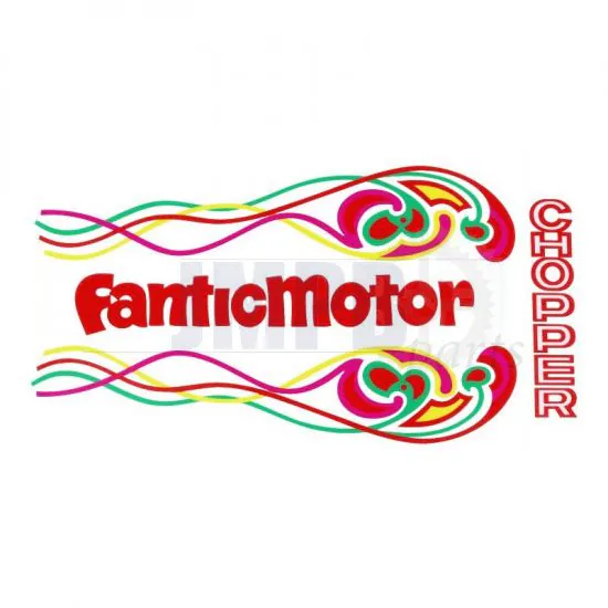 Tank stickerset Fantic Motor Chopper