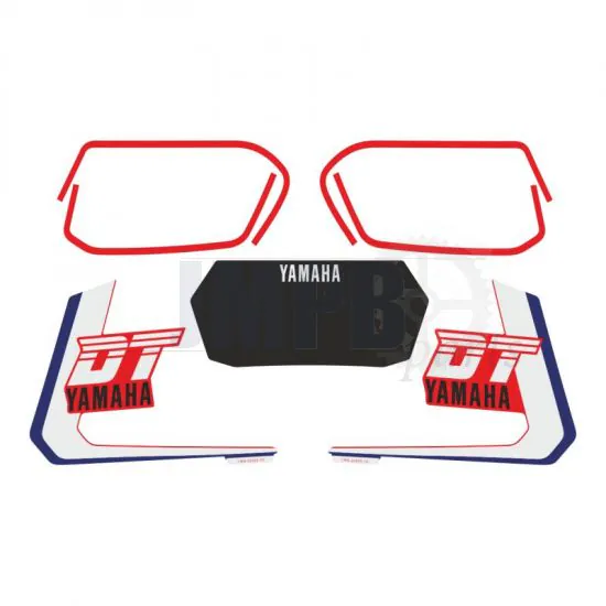 Stickerset Yamaha DT Blue/White/Red