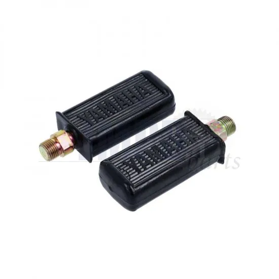 Pedals/Footrest Set Yamaha Black 