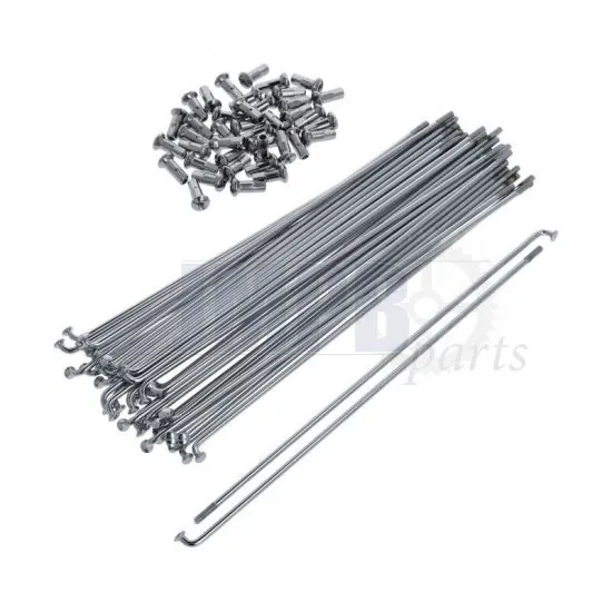 Spokes Set Puch Maxi 187MM Chromed