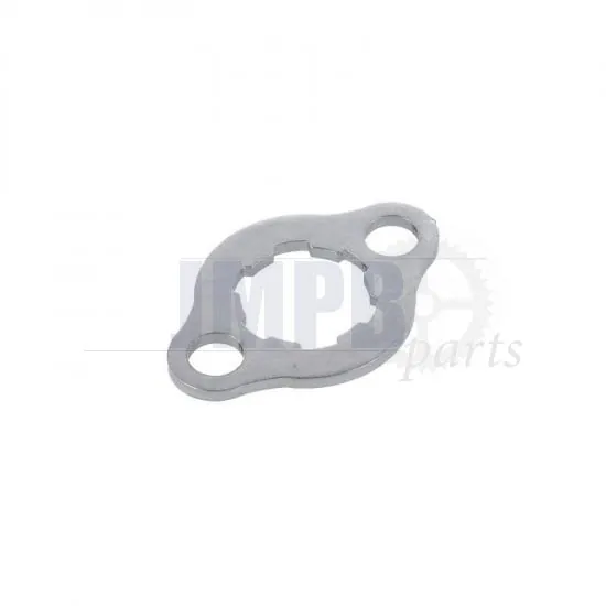 Securing Plate Front Sprocket Honda Notch at Bolt Hole