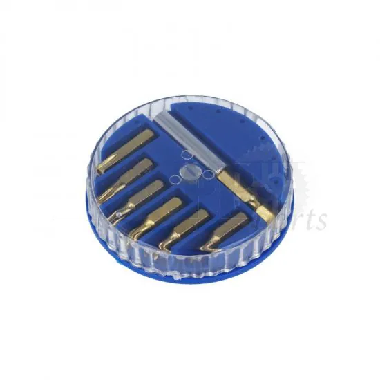 Bit set Torx with holder 7-Piece
