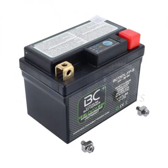 Battery 12 Volt BC Lithium LiFePO4 2Ah