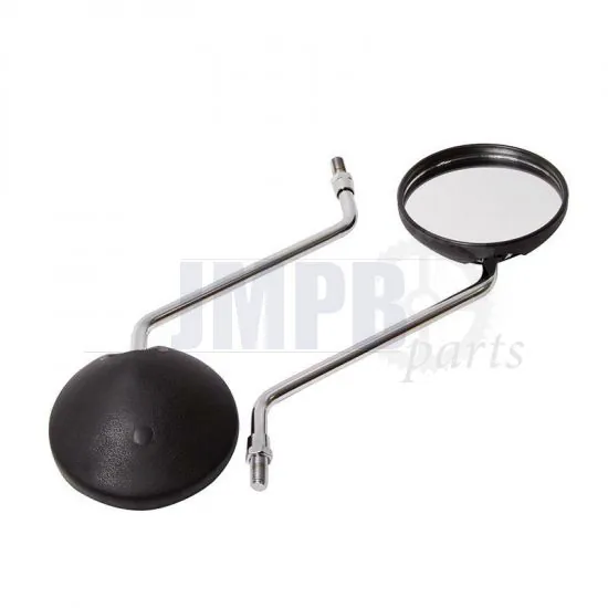 Mirror Set Yamaha DT50/80MX Black/Chrome