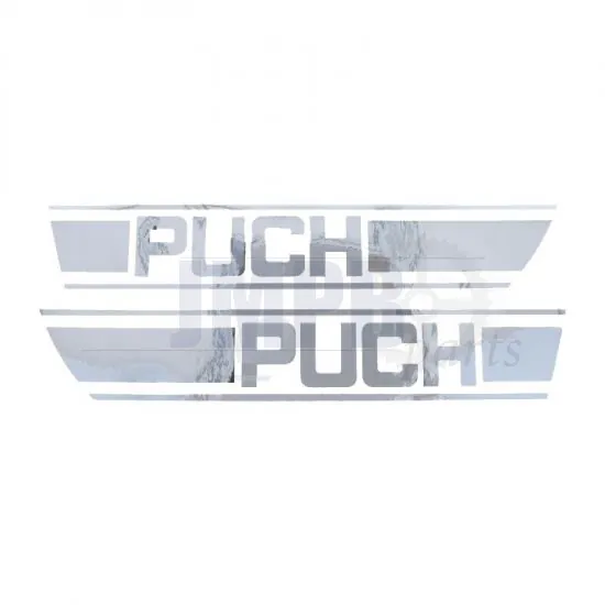 Tanktransferset Puch X30 Chrome