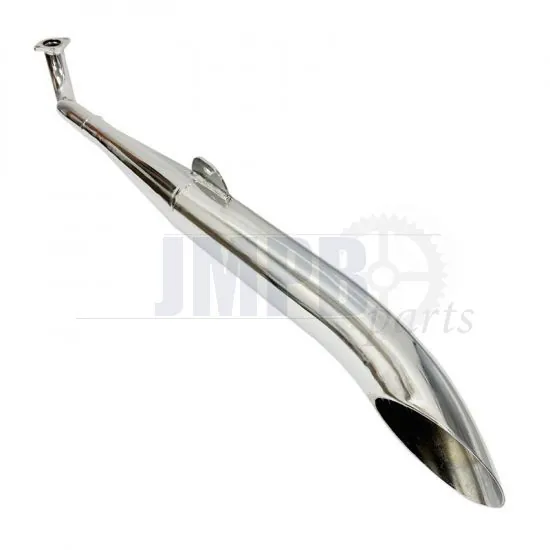Exhaust Puch Maxi Slash-Cut Chrome