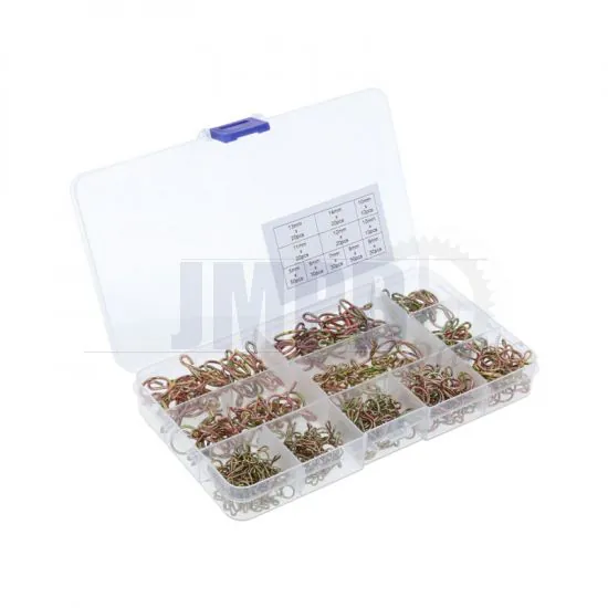 Assortment set Clamp springs Fuelhose 270-Pieces