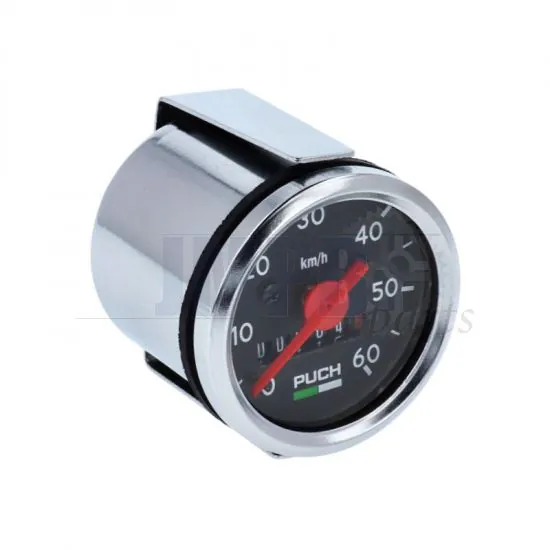 Speedometer 48MM VDO Replica with Puch Logo