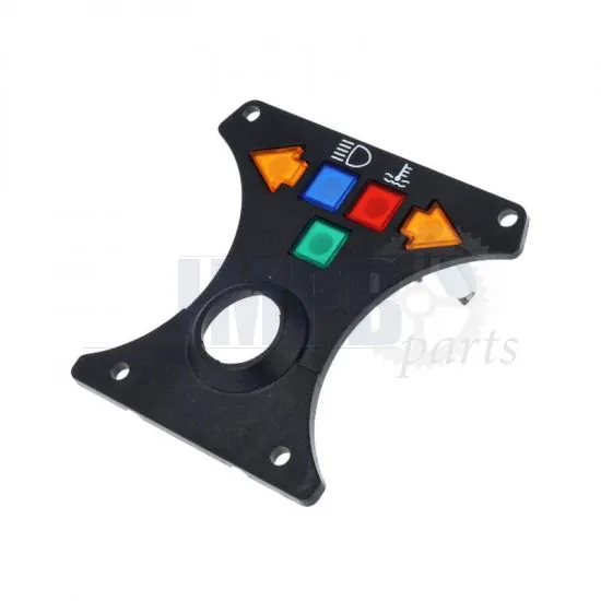 Cover plate Cockpit house with Lamps Zundapp 