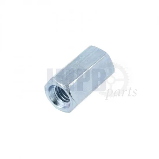 M8 Nut Galvanized Extended 3D