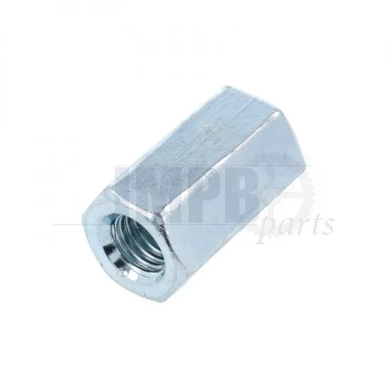 M10 Nut Galvanized Extended 3D