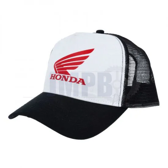 Mesh Cap Honda Black/White