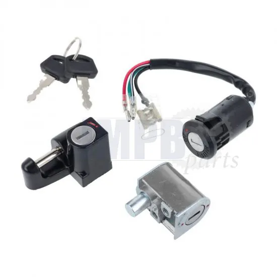 Ignition Lock + Handlebar Lock + Helmetlock Honda MT