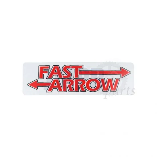 Sticker Fast Arrow Transparent