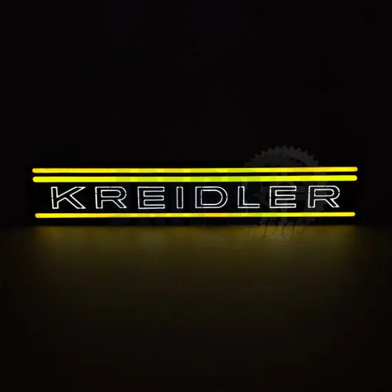Lamp Kreidler Stripes LED Yellow