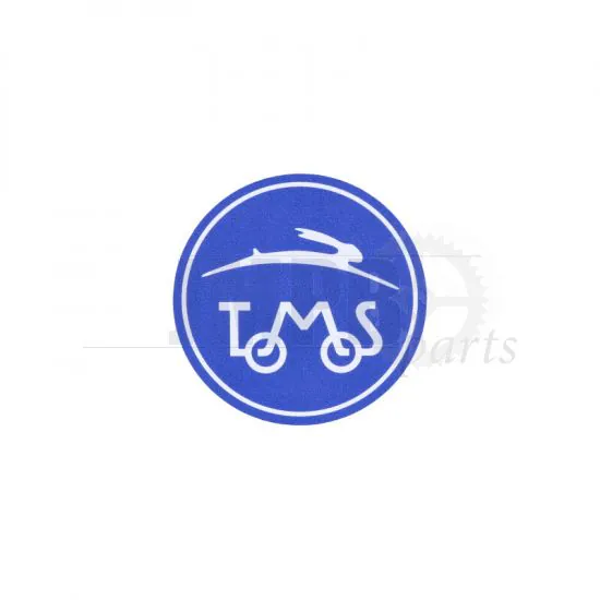 Sticker Tomos Logo Round 55MM