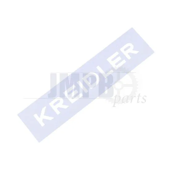Stencil Buddyseat Kreidler 140X17MM