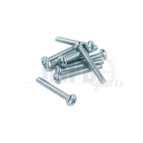Cylinder Screw Galvanized M4X30 Din 7985H