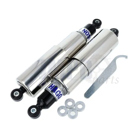 Shock absorbers Zundapp Black/Chrome Hagon 310MM