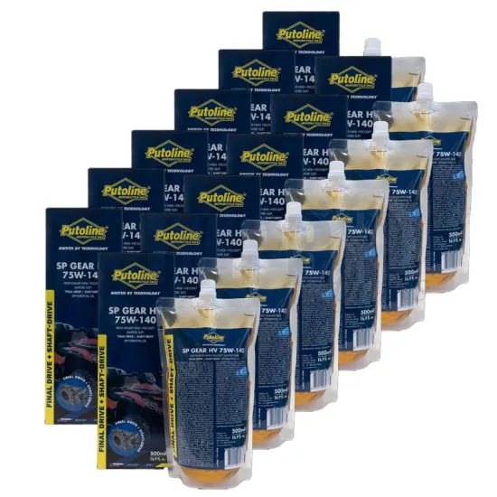 Putoline SP Gear HV 75W-140 - Box of 12