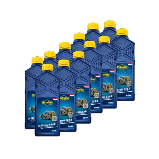 Putoline Medium Gear 80W - Box of 12