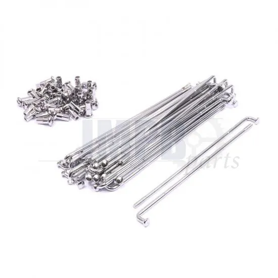 Spokes set Zundapp 19 Inch 205MM