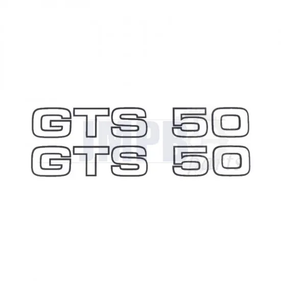 Stickerset Zundapp GTS50