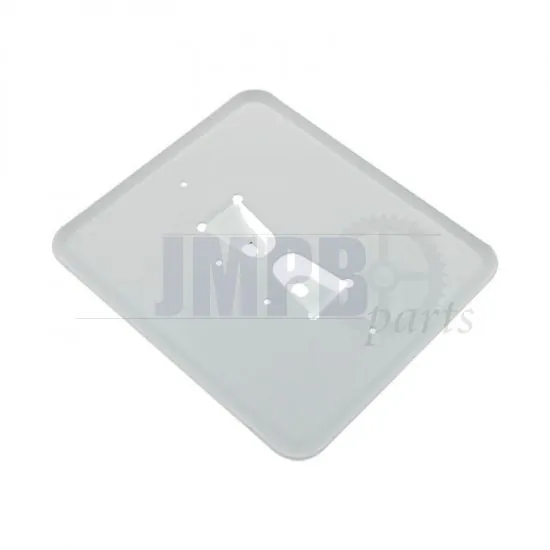 License plate holder Lying model WHITE
