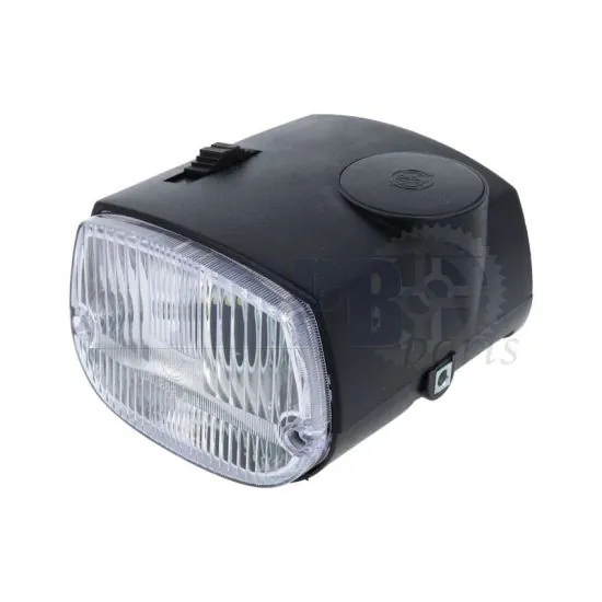 Headlight Complete Black Vespa Ciao/Citta
