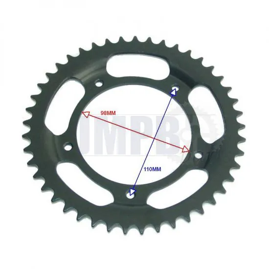 Rear sprocket Puch Z-One 5-Holes 45T