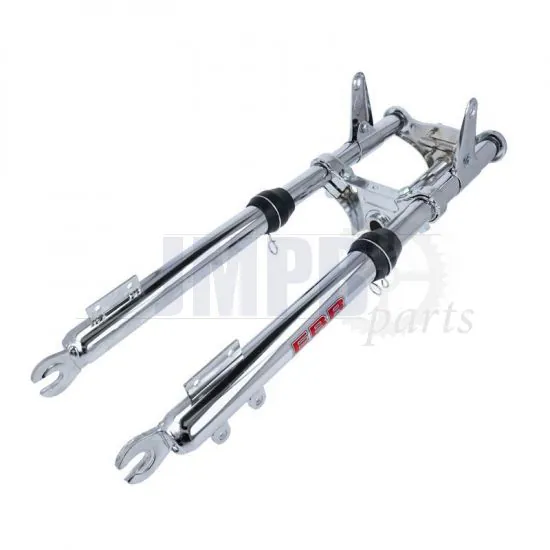 Front fork Puch Maxi Chrome / Short + Brake caliper mounting