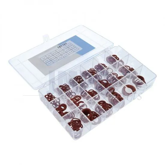 Assortment set Fiber ringes 5>19MM - 400 Pieces