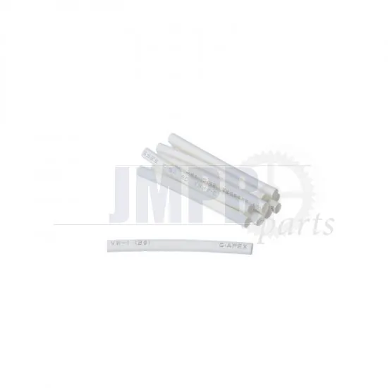 Shrink tubes 2.0 X 40MM 10 Pieces White