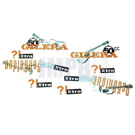 Stickerset Gilera Citta Unplugged