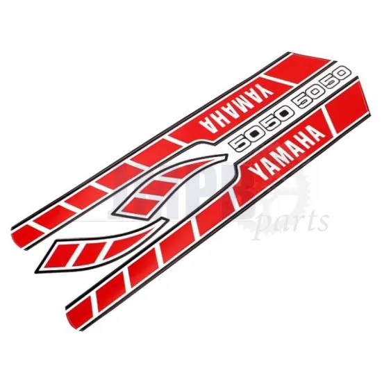 Stickerset Yamaha RD50M Red/White