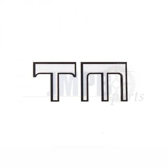 Frame sticker Kreidler TM Black/White