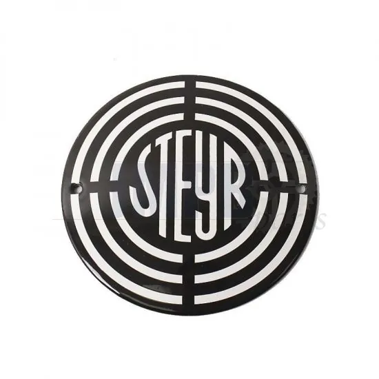 Enamel Sign Round Steyr 10CM
